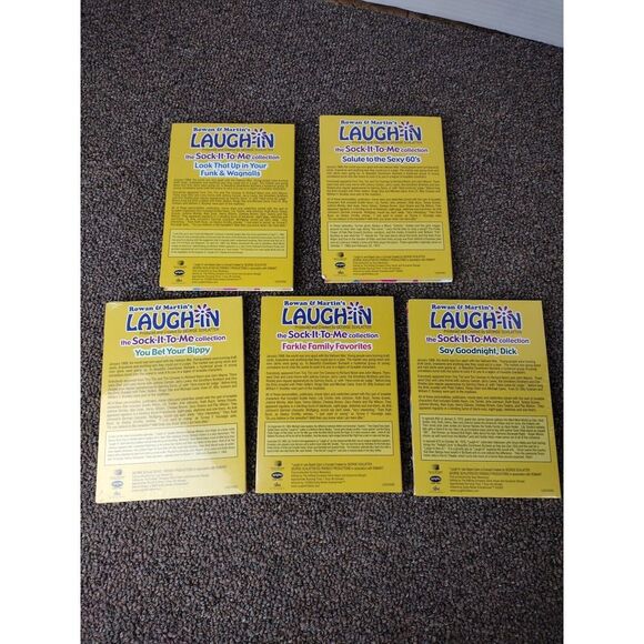 ROWAN & MARTIN'S LAUGH-IN 5 DVDS SOCK IT TO ME COLLECTION SEE PIC - Picture 9 of 9